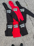 Unhealthy Set$ Zip up and Shorts